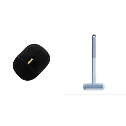 Pet Hair Removal Tool Set Reusable Static Removal Gloves, Double-Sided Grooming Gloves for Pets Removes Pet Fur Hair for Carpets