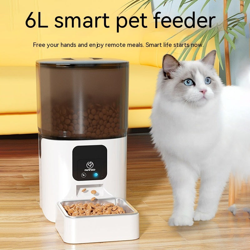 FurEverFindings™ WiFi Pet Feeder – Feed Anytime, Anywhere