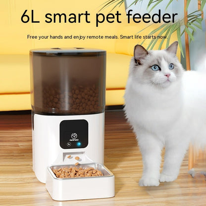 FurEverFindings™ WiFi Pet Feeder – Feed Anytime, Anywhere
