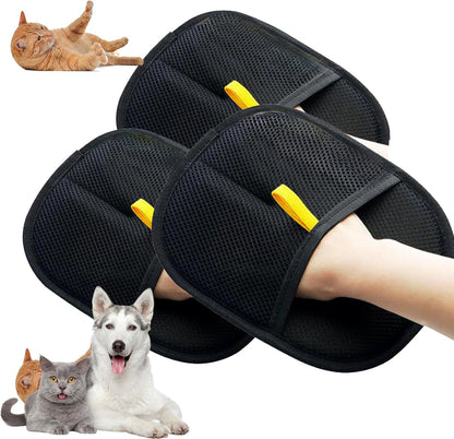 FurEverFindings™Pet Electrostatic Hair Removal Gloves.