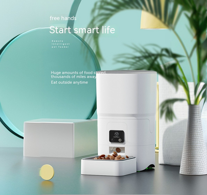 FurEverFindings™ WiFi Pet Feeder – Feed Anytime, Anywhere